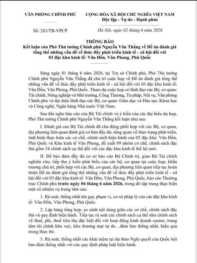 Đặc Khu Vân Phong Được Chính Phủ Thúc Đẩy Nghiên Cứu Cơ Chế Đặc Thù: Cơ Hội Cho Đất Bắc Vân Phong?
