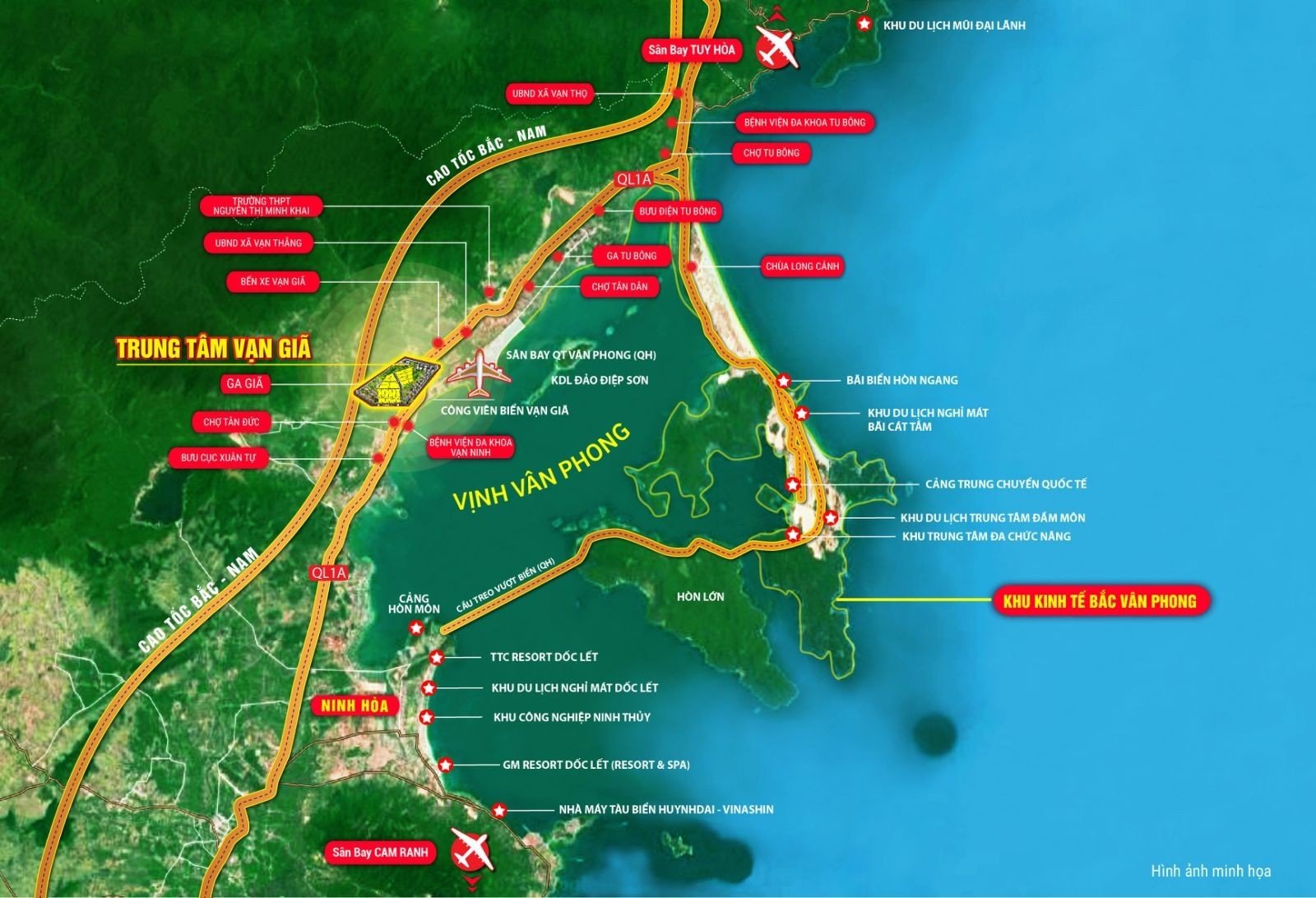 giá đất Bắc Vân Phong 2026 và quy hoạch tổng thể